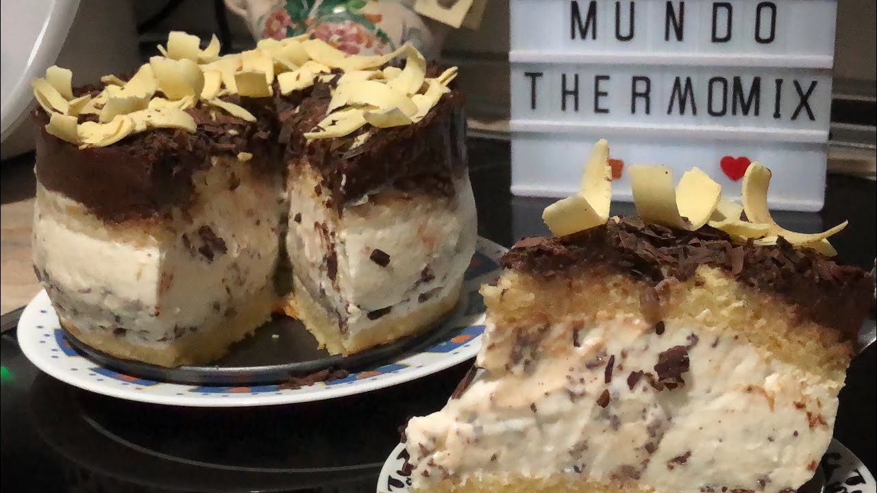 Tarta de Stracciatella/ Tarta en Thermomix/