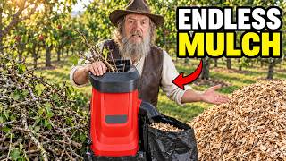 How Is the CHEAPEST Wood Chipper This GOOD — Endless Free Mulch the Frontier Way
