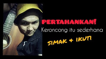 SESEDERHANA ITU,POLA MELODI KERONCONG 