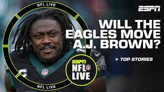 Swagu says the Eagles need to MOVE ON from A.J. Brown 🗣️ Will Philly make a trade soon⁉️ | NFL Live