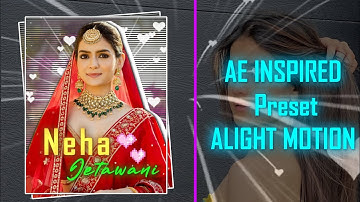 Main koi Aisa geet gaoon || Ae Inspired || Alight Motion New XML Preset || 1080X60fps 🔥