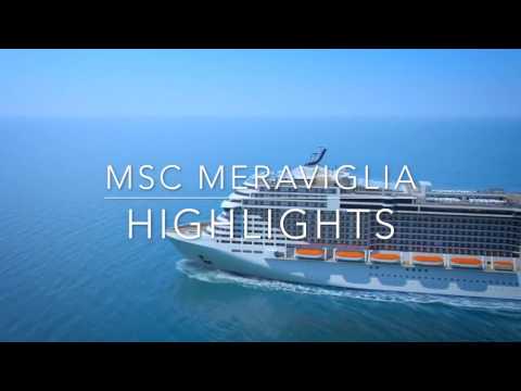 Новый лайнер MSC Meraviglia. Круизы с клубом InCruises!