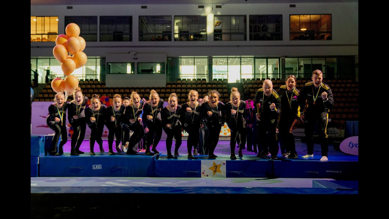 Junior Nordic Championship 2024 Teamgym - Brommagymnasterna dam