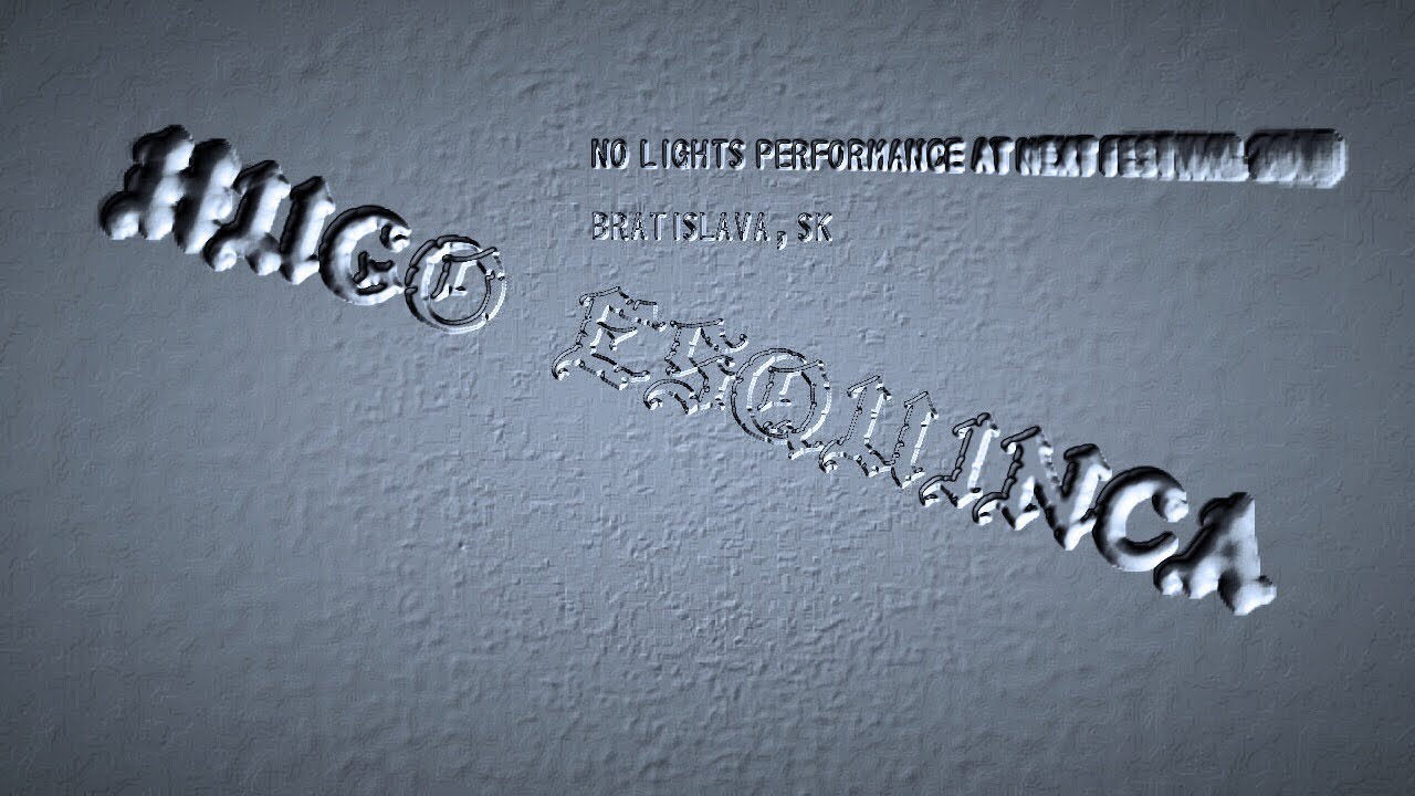 Hugo Esquinca next festival 2018