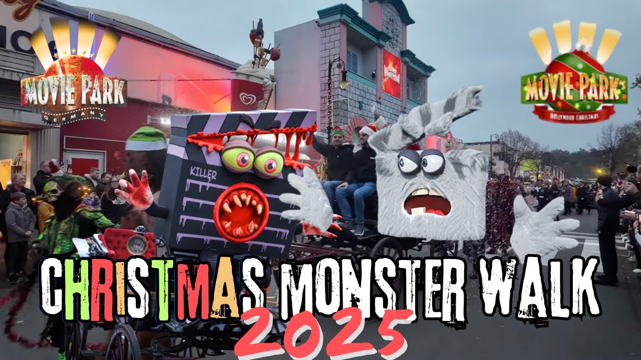 MONSTER WALK HALLOWEEN HORROR FESTIVAL HOLLYWOOD CHRISTMAS 2025
