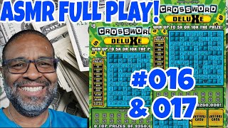 A.S.M.R. PLAY | Crossword Deluxe | Pa LOTTERY SCRATCH OFF TICKETS #scratchers #asmrsounds #016 - 017 screenshot 3