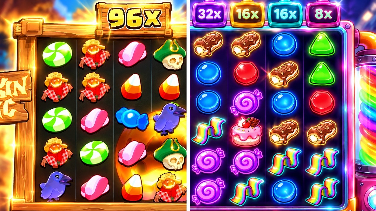 PUMPKIN PANIC & SUGAR FACTORY 2 – BIG BONUS HUNT! - YouTube