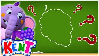 Kent The Elephant | Guess The Fruits | Learn Fruits Name | Fun Learning Videos For Kids screenshot 5