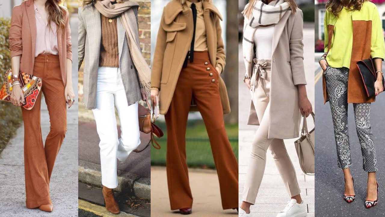 15 ideas de Pantalones invierno 22  moda, ropa de moda, moda ropa de  trabajo