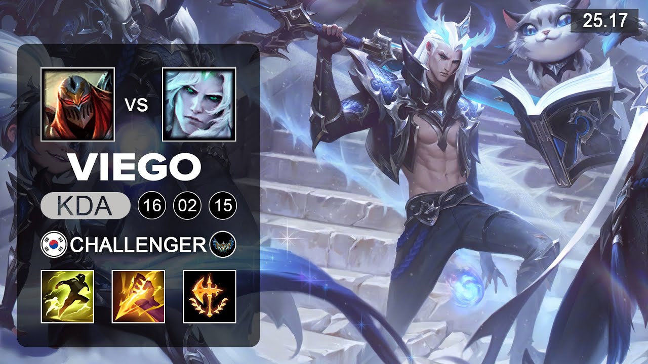 Viego vs Zed Jungle - KR Challenger - Patch 25.17 Season 15