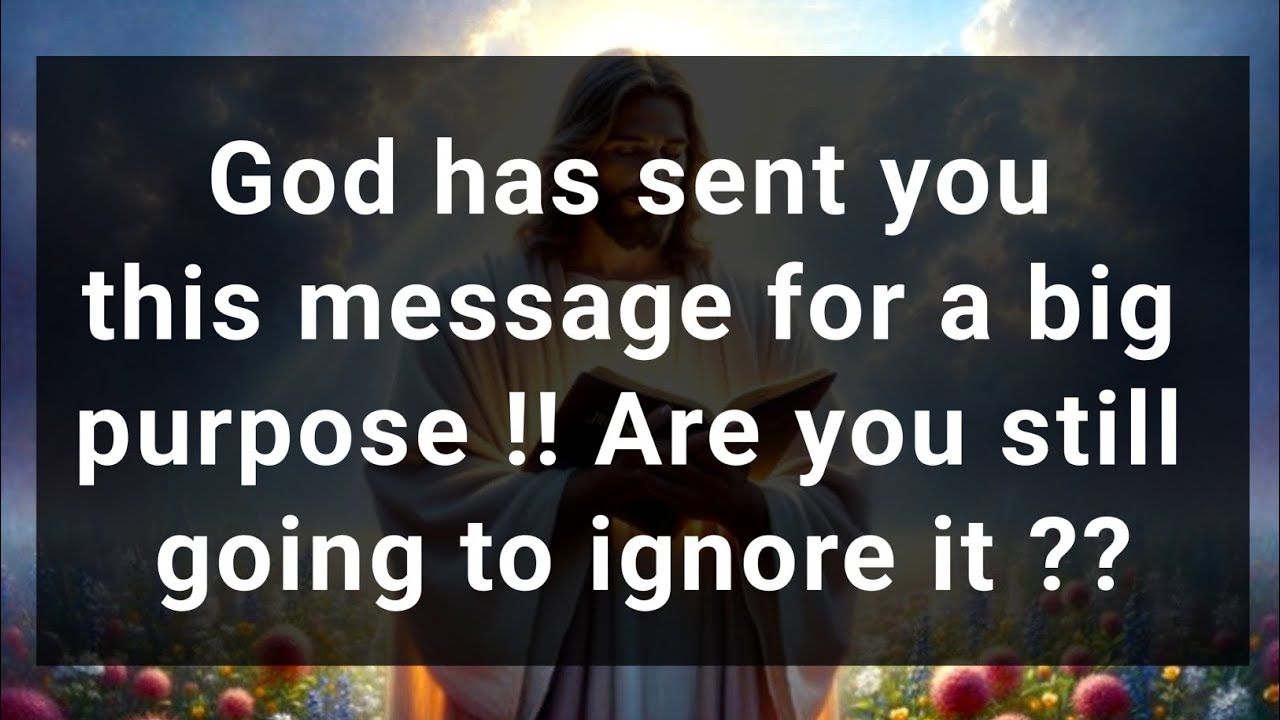 ️ God has sent you this message for a big purpose !! Are you still ...