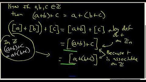 26 Algebraic properties of modular arithmetic