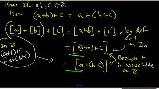 26 Algebraic properties of modular arithmetic