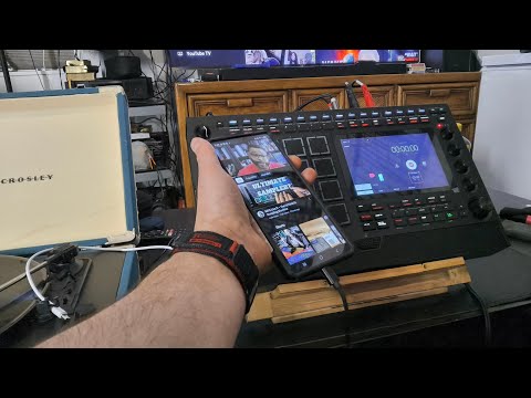 MPC Live 3....How to Sample from your android phone and get very clear audio!!!