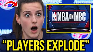 WNBA Players EXPLODE as Caitlin Clark Joins NBC’s NBA Panel!