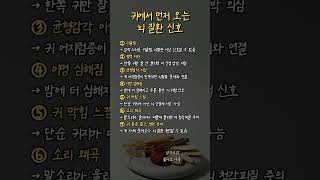귀에서 먼저 오는 뇌 질환 신호