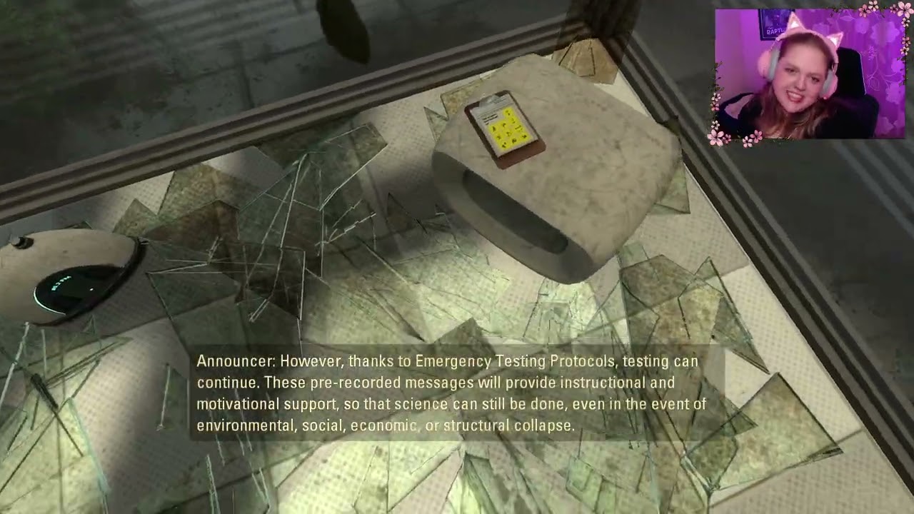 Portal 2 - First Playthrough | Stream VOD #1