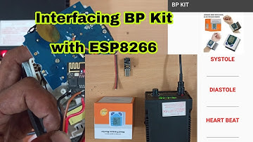 Interfacing BP Kit CK101 with ESP8266 generic module #ESP8266 #Biomedical #Projects #Adafruitio