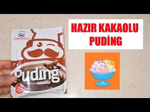 Pakmaya hazır kakaolu puding nasıl yapılır ???? sütlü tatlılar ???? pratik yemekler ???? kolay tarifler