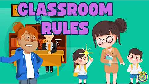 Classroom Rules for Kids| English Vocabulary | ESL