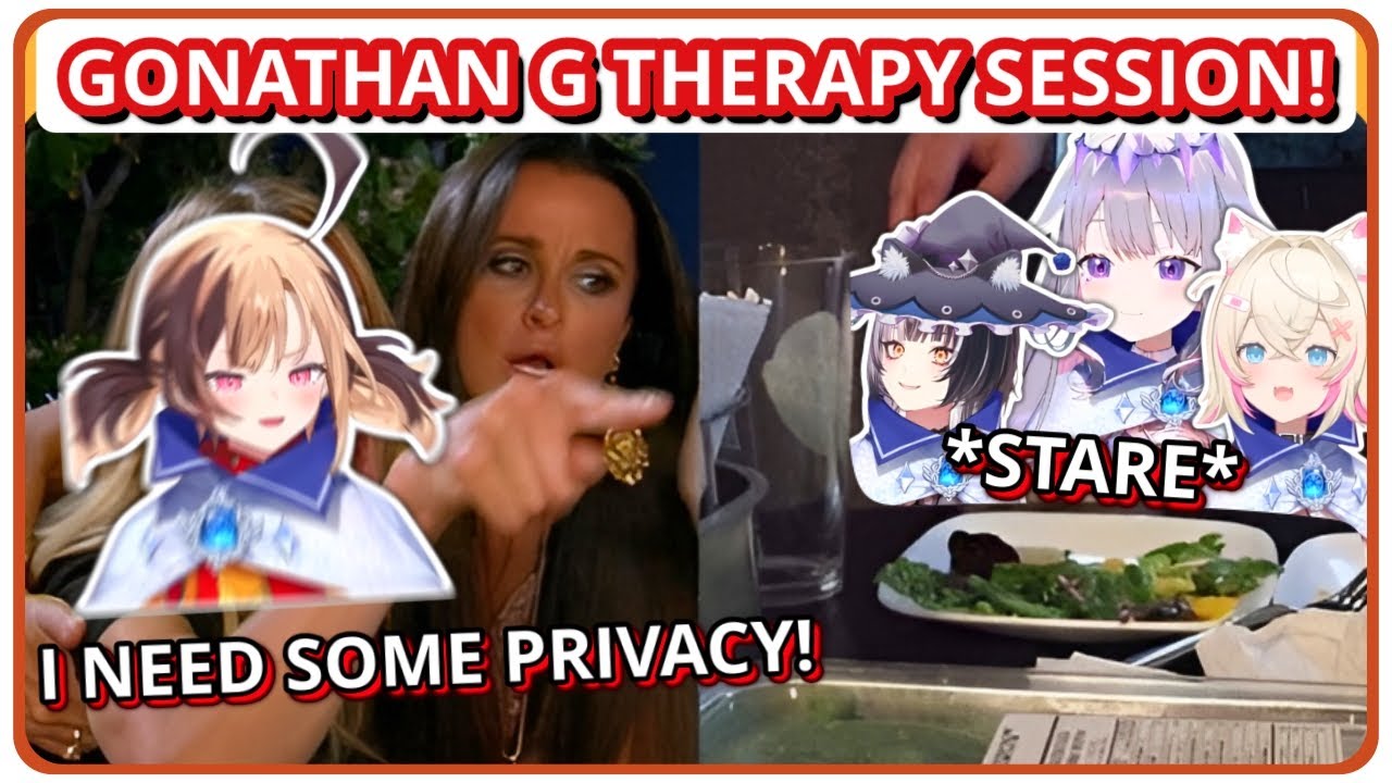 Gonathan G Therapy Session Is Pure "𝘾𝙃𝘼𝙊𝙎" & He Got a Clue About "𝙋𝙀𝘼𝙍𝙇" | Gigi Murin 【HololiveEN】