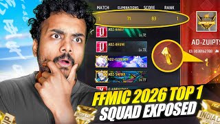 FFMIC Top 1 Sqaud Exposed 71 Kills In one match