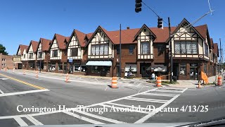 Decatur Avondale Drive Through #driving #drivingtour #auto #automobile #spring #video