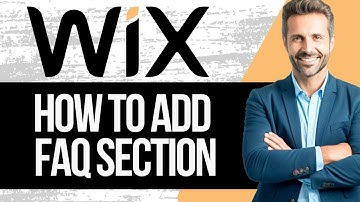How to Add FAQ Section in Wix Website | Full Tutorial 2025