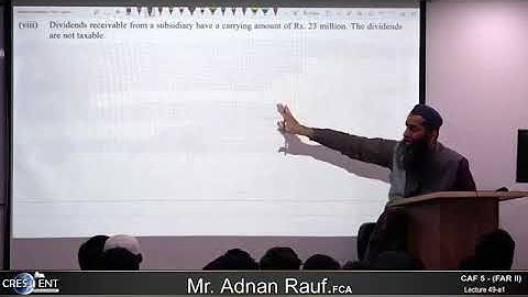 CAF 05 | FAR II | LECTURE # 49 A1 |BY SIR ADNAN RAUF | SEPTEMBER 2024 ATTEMPT