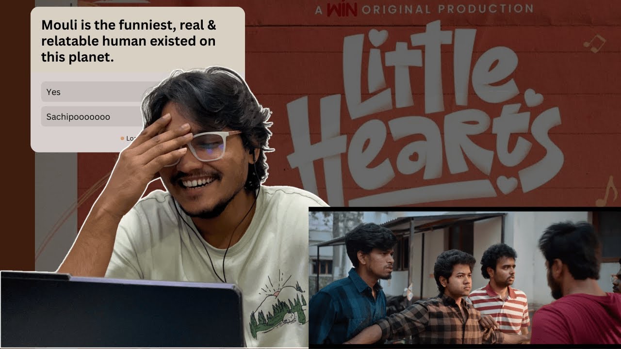 Little Hearts Telugu Teaser Reaction | Telugu Reaction | JVardhan