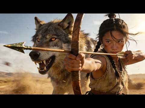 Part 1: To defend her family, she drives a pack of wolves away with just a slingshot!