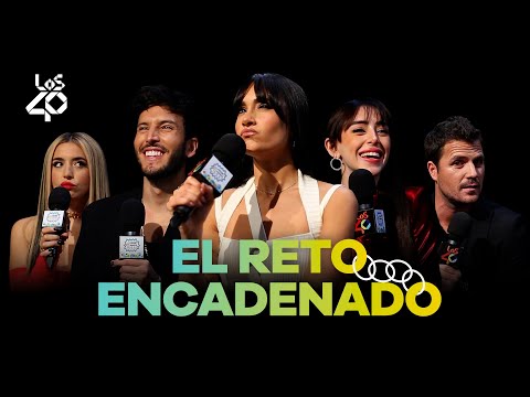 El pique de los artistas de LOS40 con el RETO de las ‘PREGUNTAS ENCADENADAS’ 2021 | LOS40