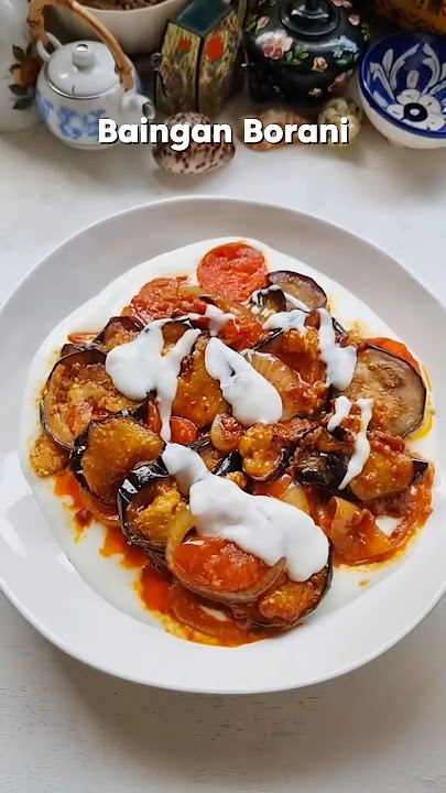Easy Baingan Borani Recipe