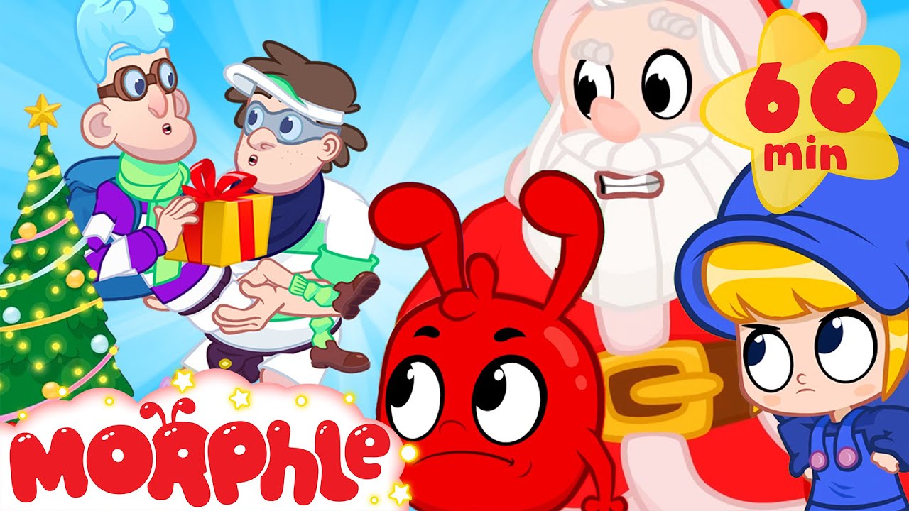 The Christmas Bandits are Good? - My Magic Pet Morphle | Cartoons for Kids