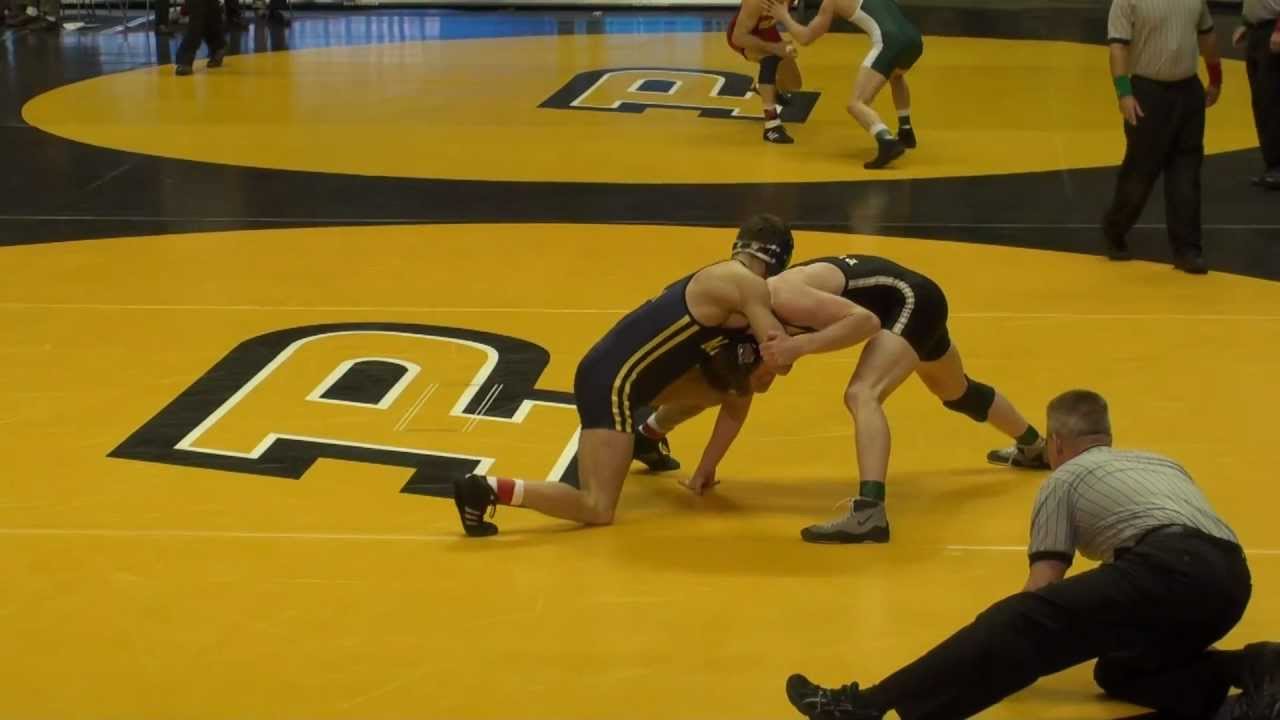 2012 Big Ten Championships - Dan Yates (Michigan) WBD 14-3 Kyle Mosier (Purdue Wrestling)