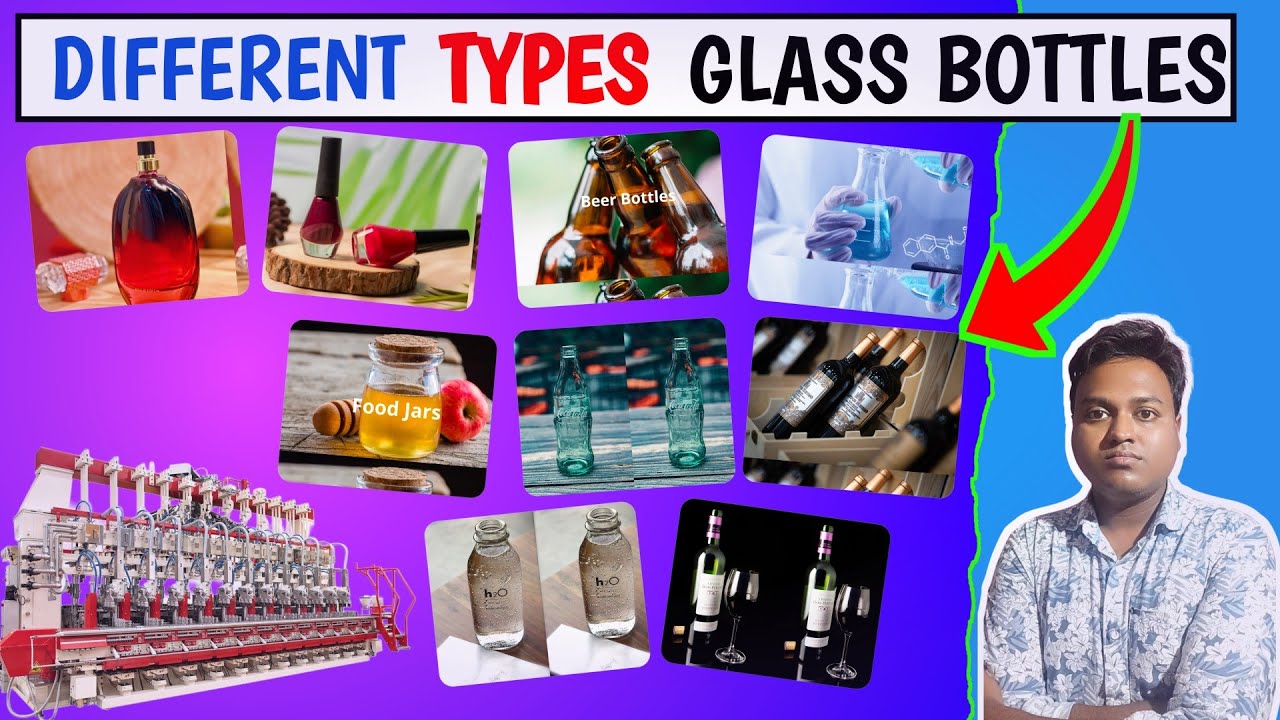 Different types of Glass Bottles || 