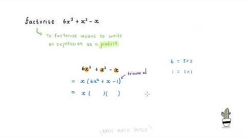 Grade 11/12 Basic Maths Skills Factorising (DBE Maths/ CAPS) | NTE