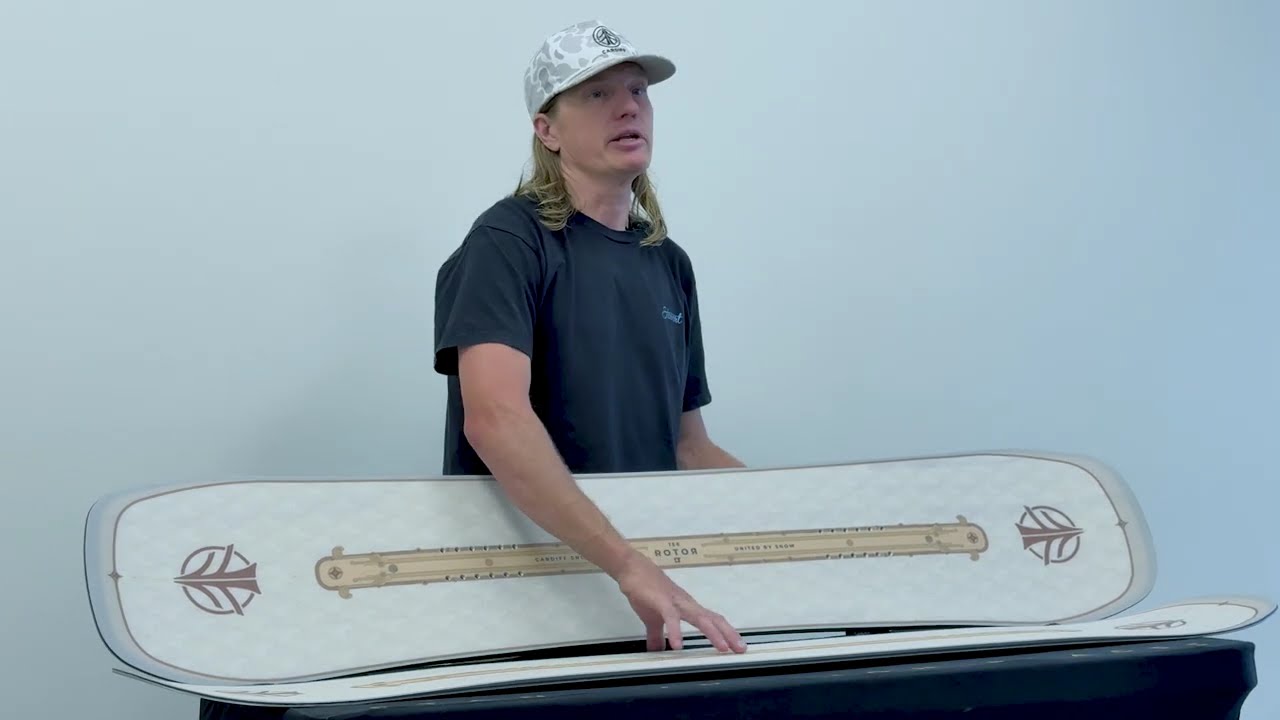 Preview of Cardiff Snowcraft Rotor TT Snowboard 156cm Video
