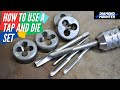 How to Use a Tap and Die Set