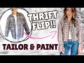 Flannel Jacket THRIFT FLIP! (How to Tailor) | DIY w/ Orly Shani