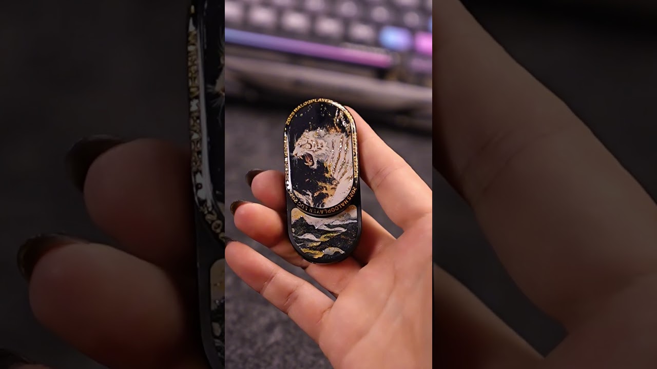 HALOOPLAYER EDC custom DIY Sea Shark Metal Stainless Steel Finger