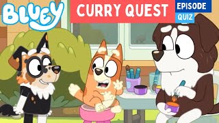 ✈️ BLUEY - "Curry Quest" Episode Quiz ‼️ | Disney Jr | ABC Kids