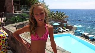 Carla Underwater - swimming pool at the beach underwater