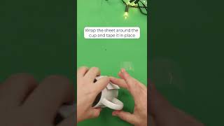DIY snowman cup with Ceramic Paints