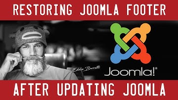 joomla update - joomla! time to do more! how to update joomla 3.9+ to joomla updating footer restore