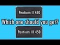 Pentium II 450 vs Pentium III 450 - Which one is better?