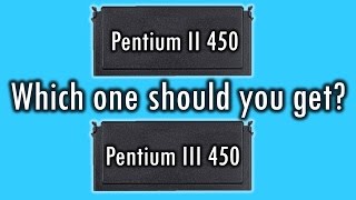 Pentium II 450 vs Pentium III 450 - Which one is better? Resimi