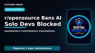 r/opensource Bans AI Projects — Solo Devs and Non‑English Users Cut Out Guide