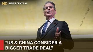 Full Scott Bessent Speaks after Meeting with Chinese Vice Premier He Lifeng | AC1Z Update