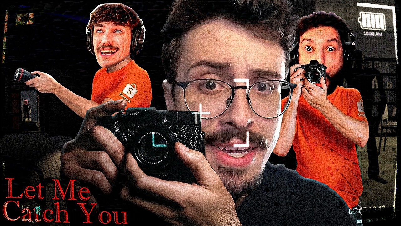 A PIOR CÓPIA DE PHASMOPHOBIA DO MUNDO! - Let Me Catch You com COLEGAS!